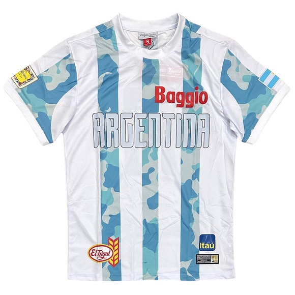 Headgear Classics Other - Argentina International Team Mens Headgear Classics 1990 World Cup Soccer Jersey